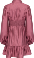 Mandy Organza Mini Dress - Pink Rose