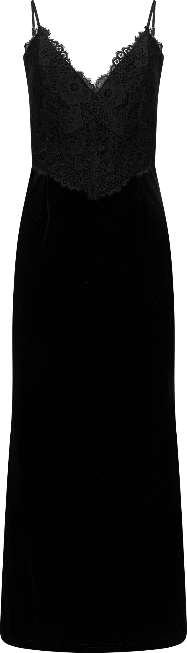 Signi Slip Dress - Black