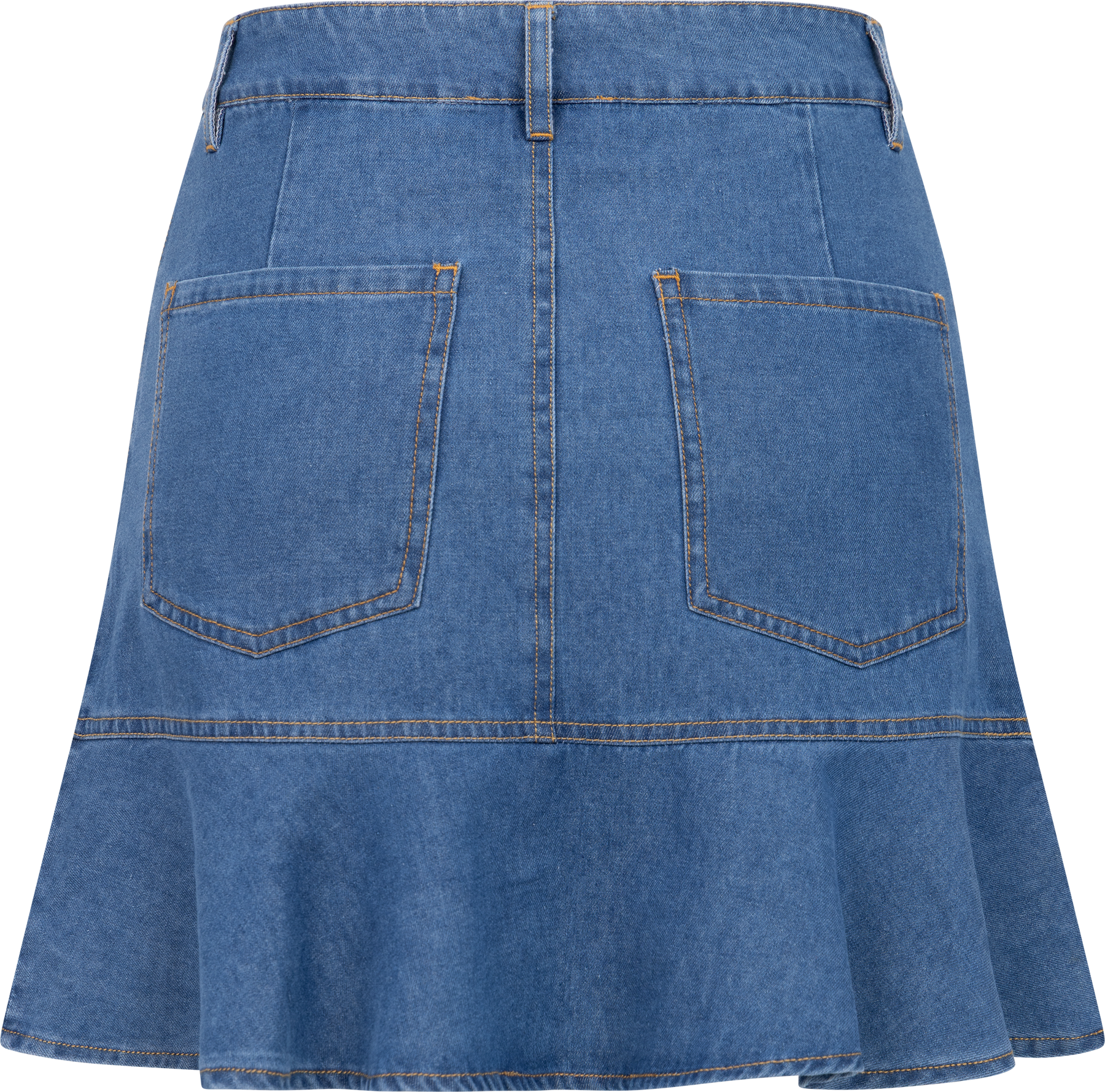 Ragda Denim Skirt - Blue