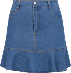Ragda Denim Skirt - Blue