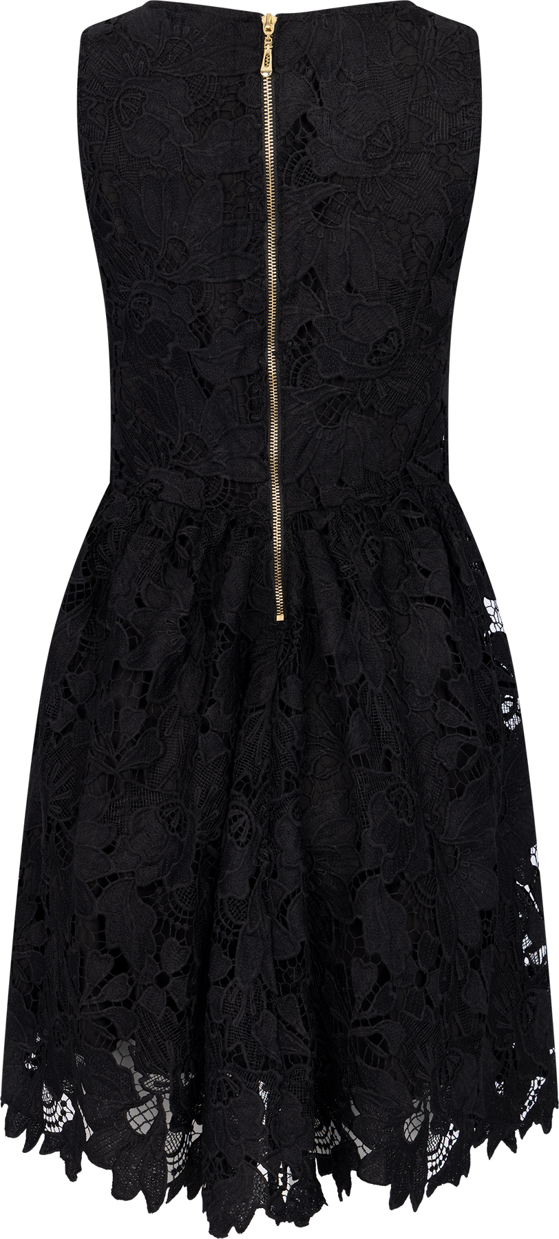 Milly Lace Mini Dress - Black