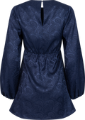 Edda Short Dress - Navy