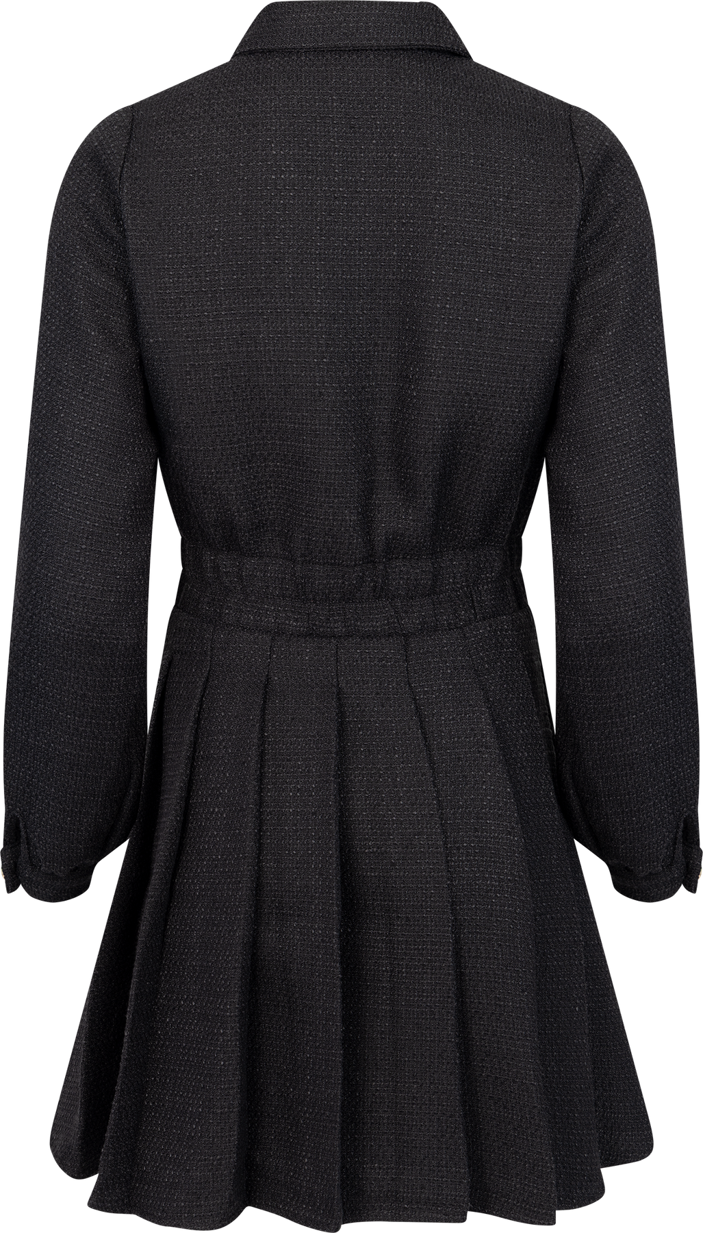 Vinda Boucle Dress - Black