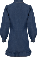 Vinda Denim Dress - Blue