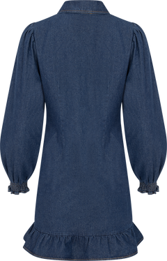 Vinda Denim Dress - Blue