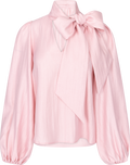 Jofrid Bow Blouse - Pink