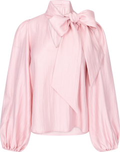 Jofrid Bow Blouse - Pink