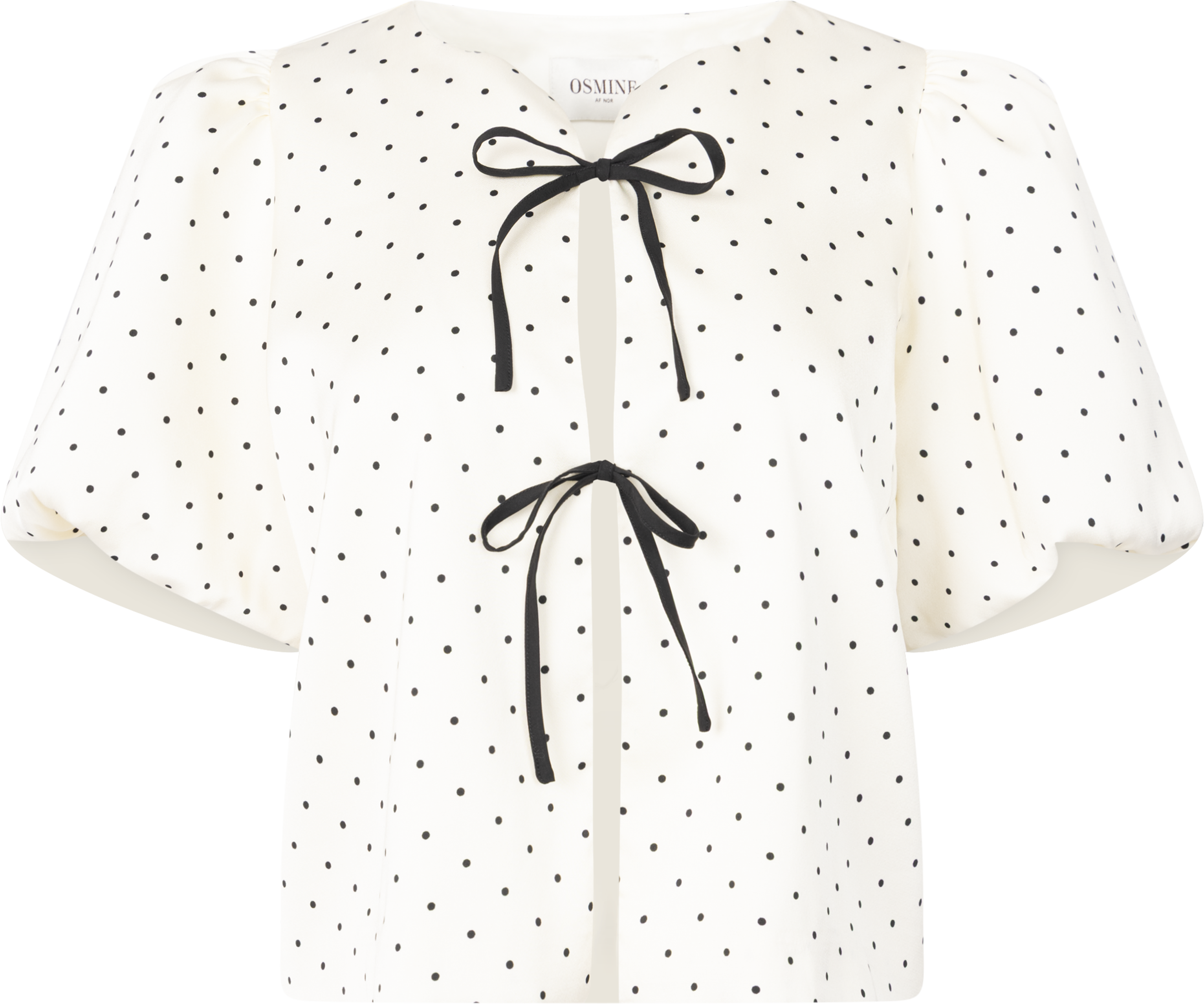 Rosie Polka Dot Blouse - White