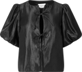 Rosie Organza Blouse - Black