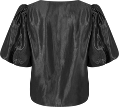 Rosie Organza Blouse - Black