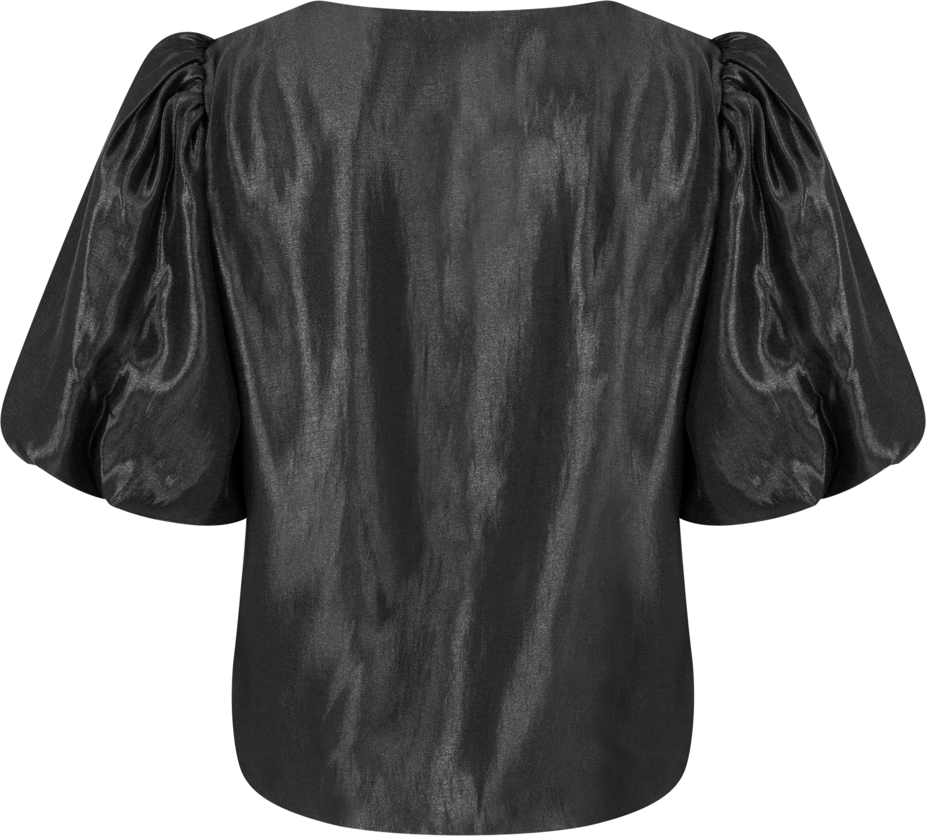 Rosie Organza Blouse - Black