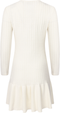 Gerda Crochet Mini Dress - Creme