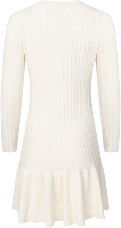 Gerda Crochet Mini Dress - Creme