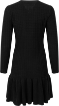 Gerda Crochet Mini Dress - Black