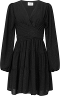 Hedvig Mini Dress - Black Silver