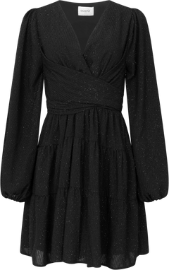 Hedvig Mini Dress - Black Silver