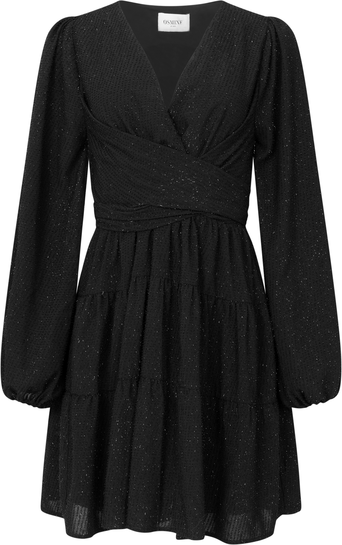 Hedvig Mini Dress - Black Silver