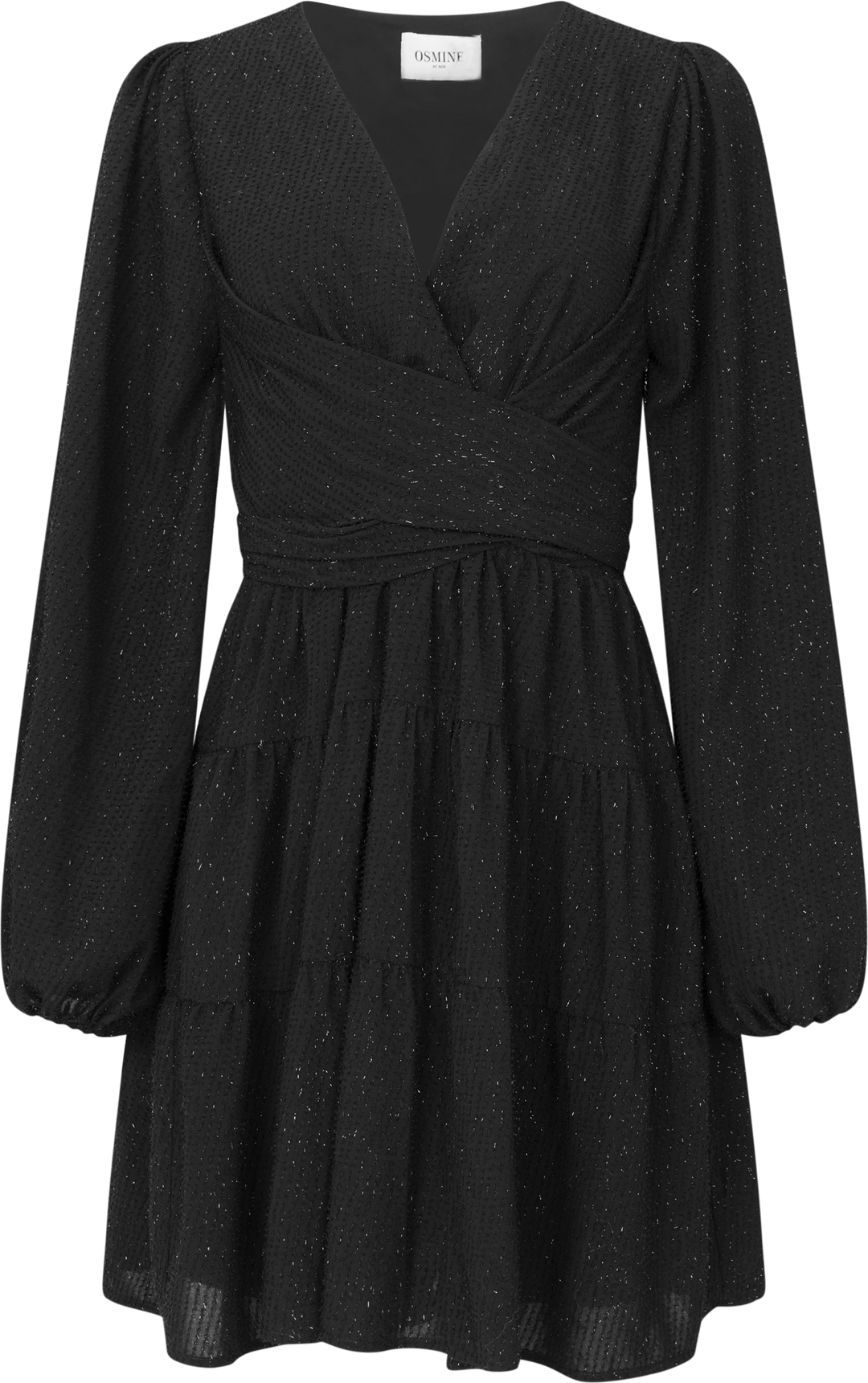 Hedvig Mini Dress - Black Silver