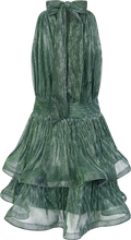 Idun Sparkle Dress - Green