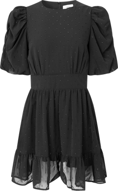 Santi Mini Dress - Black Silver