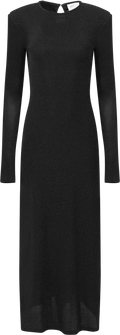 Alva Maxi Glitter Dress - Black