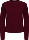 Ls Tee Flannel Pant Set - Zinfandel W Zinfandel Jotted Madras