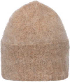 Boxy Beanie - Beige Melange