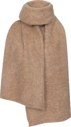 Boxy Scarf - Beige Melange
