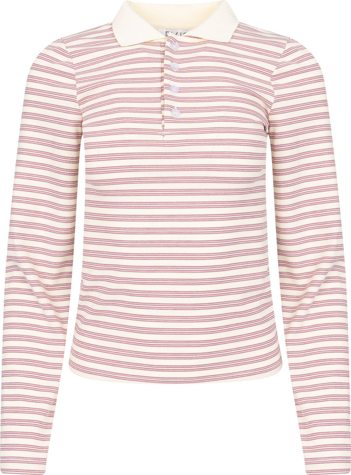 Livaic Polo - Lavender Stripes