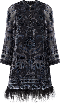 Deborah Dress Silk Blend - Black