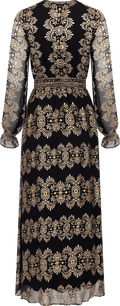 Birdie Dress Silk Blend - Black