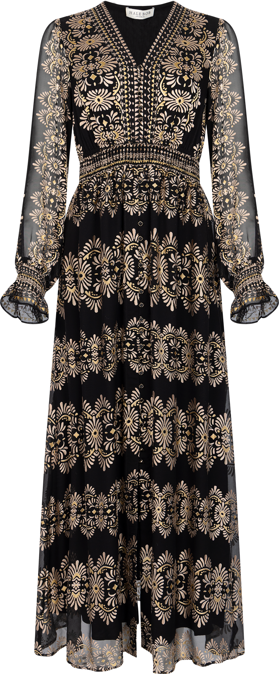 Birdie Dress Silk Blend - Black