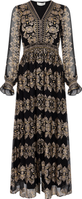 Birdie Dress Silk Blend - Black