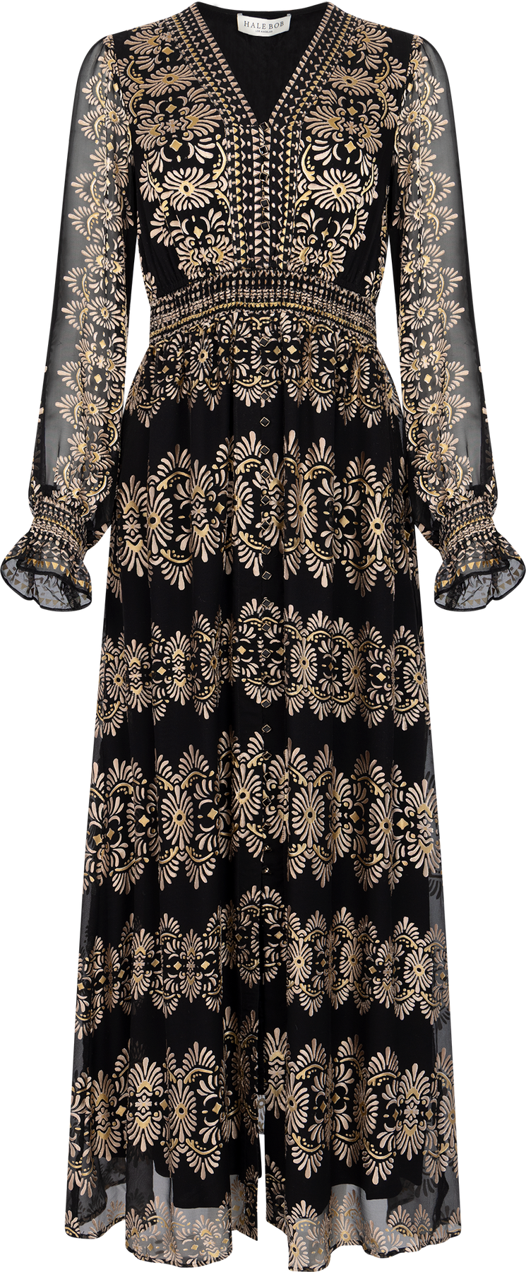 Birdie Dress Silk Blend - Black