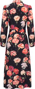 Viscose Shirt Dress - Poppies