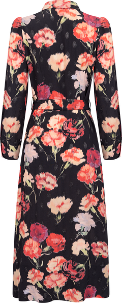 Viscose Shirt Dress - Poppies