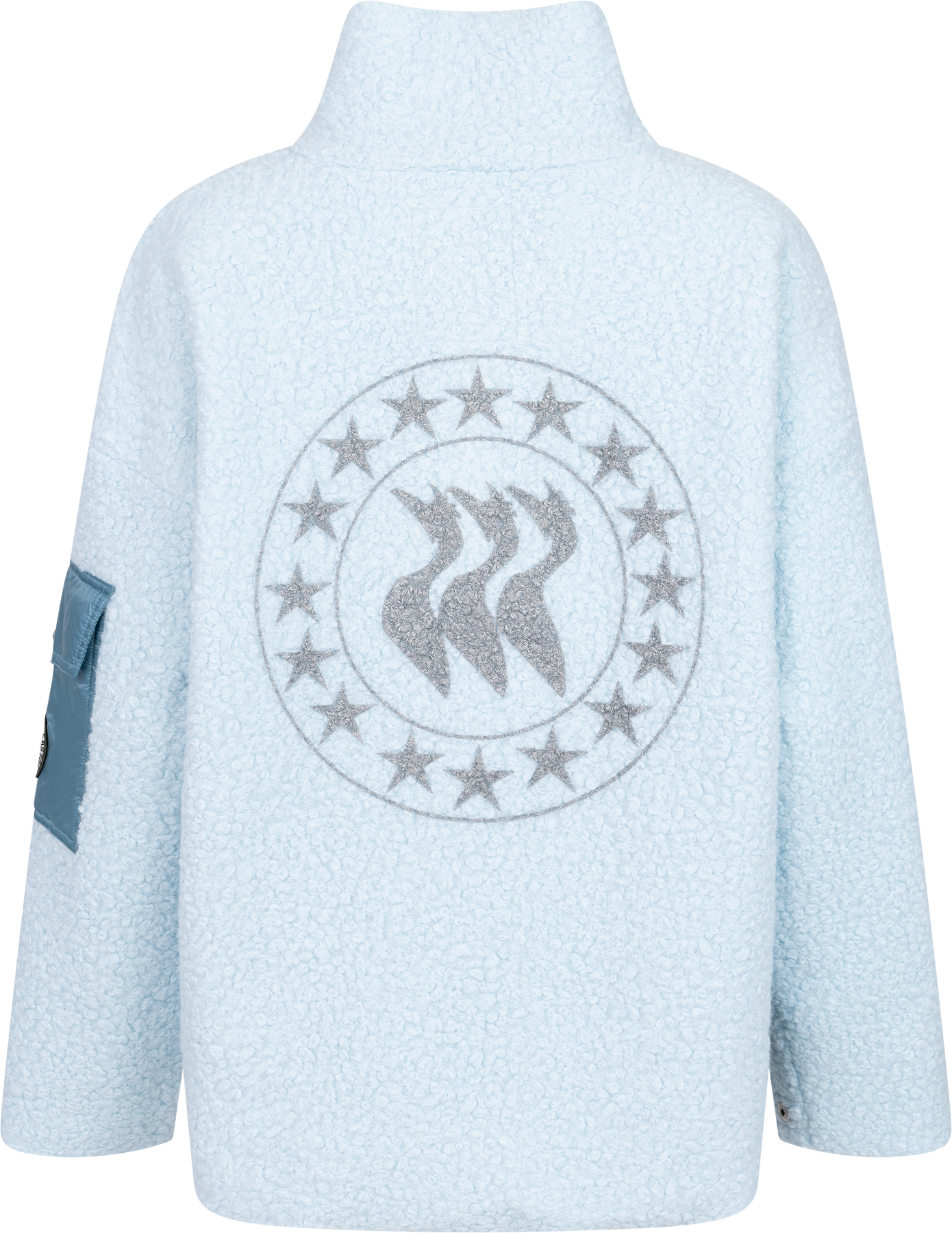 Nini Half Zip - Light Blue