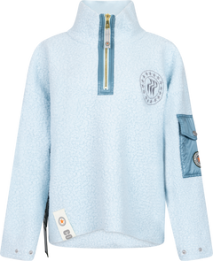 Nini Half Zip - Light Blue