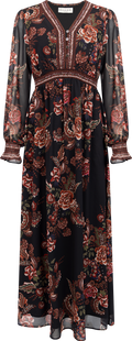 Paytin Dress Long - Black