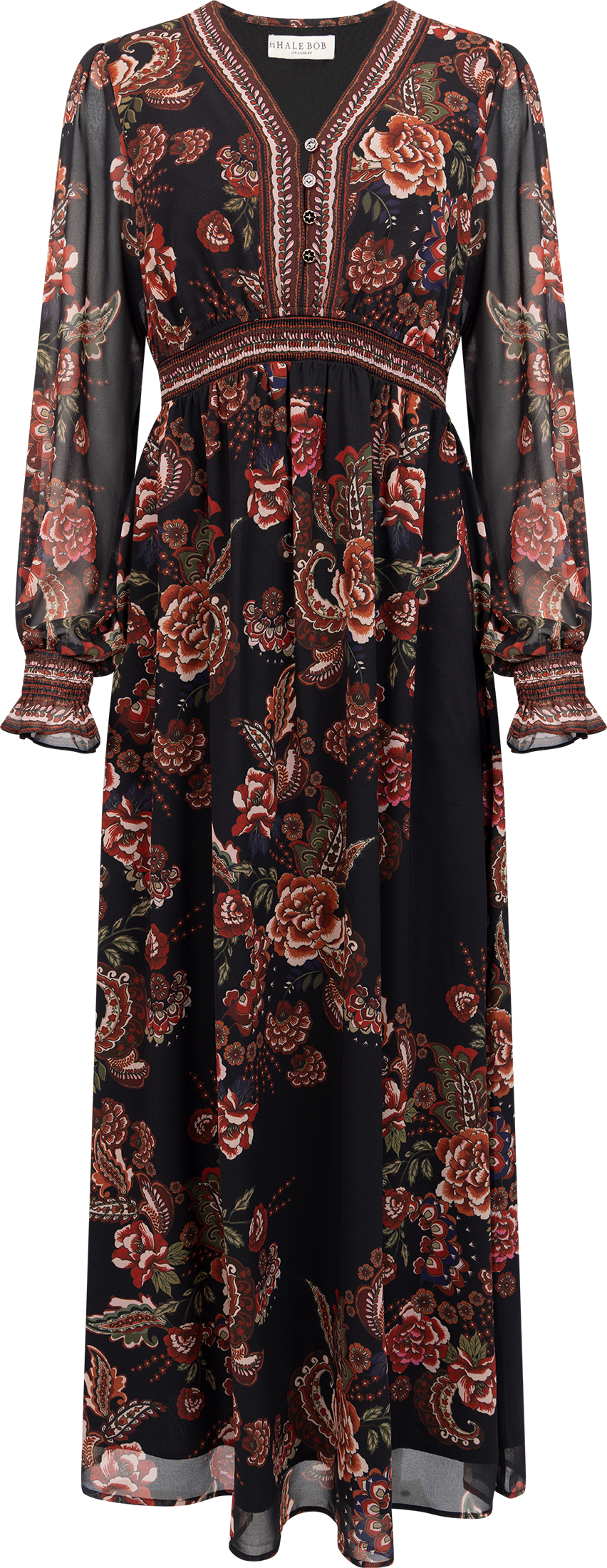 Paytin Dress Long - Black
