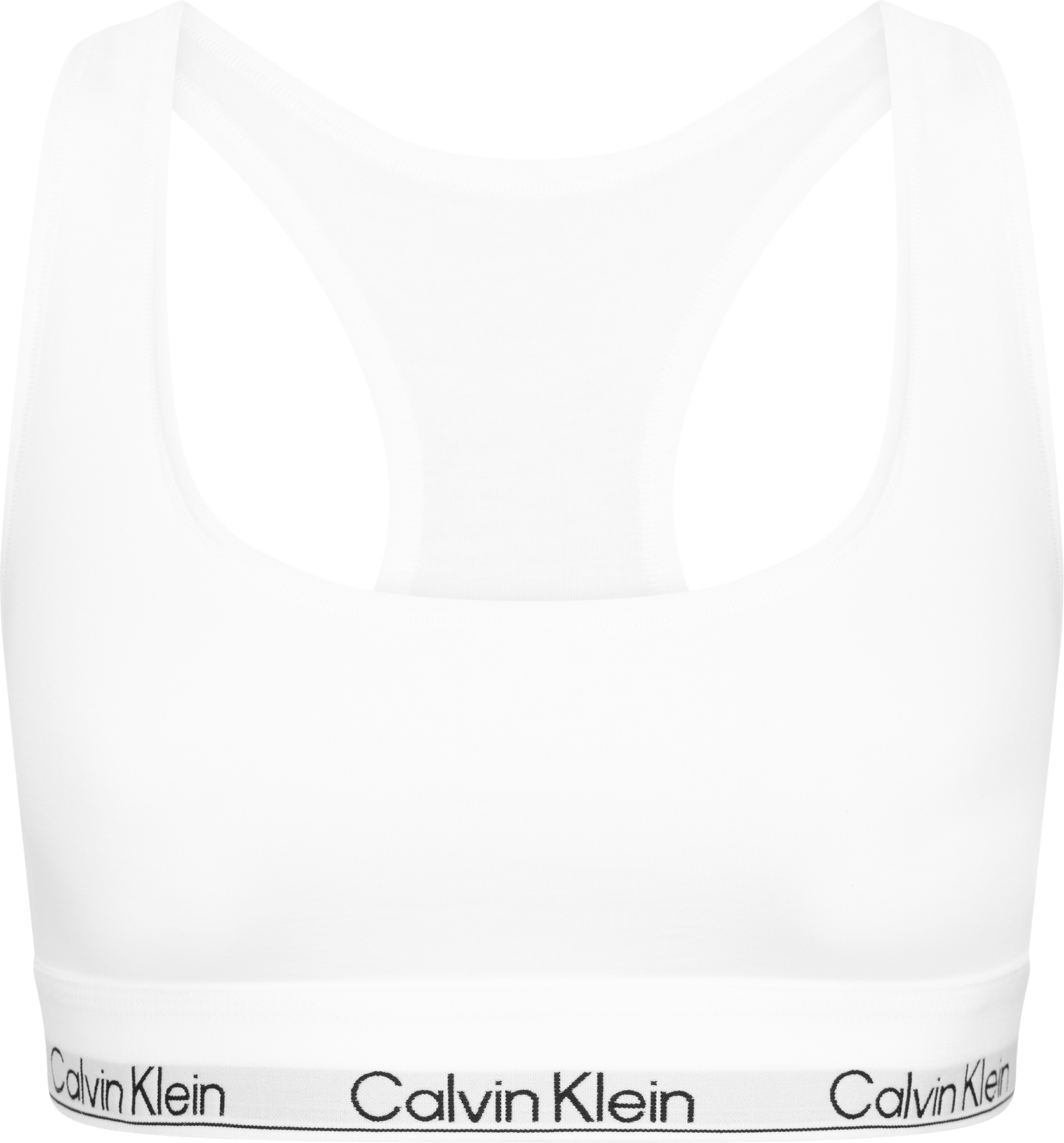 Unlined Bralette - White