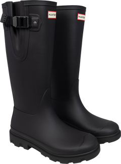 Unisex Downpour Adjustable Boot - Black