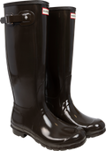Womens Original Tall Gloss Boot - Chocolate Brown