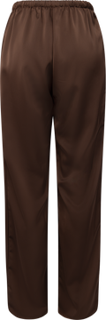 Fieic Pants - Dark Brown Satin