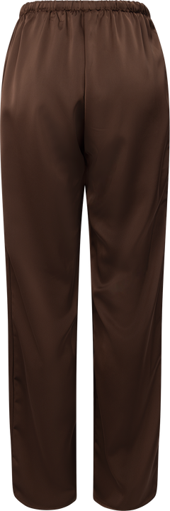 Fieic Pants - Dark Brown Satin