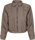 Miaic Short Jacket - Brown Stripes