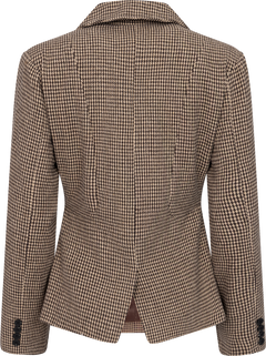 Stineic Blazer - Brown Checks