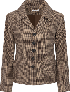 Stineic Blazer - Brown Checks