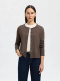 Thea Ls Knit Merino Cardigan - Delicioso