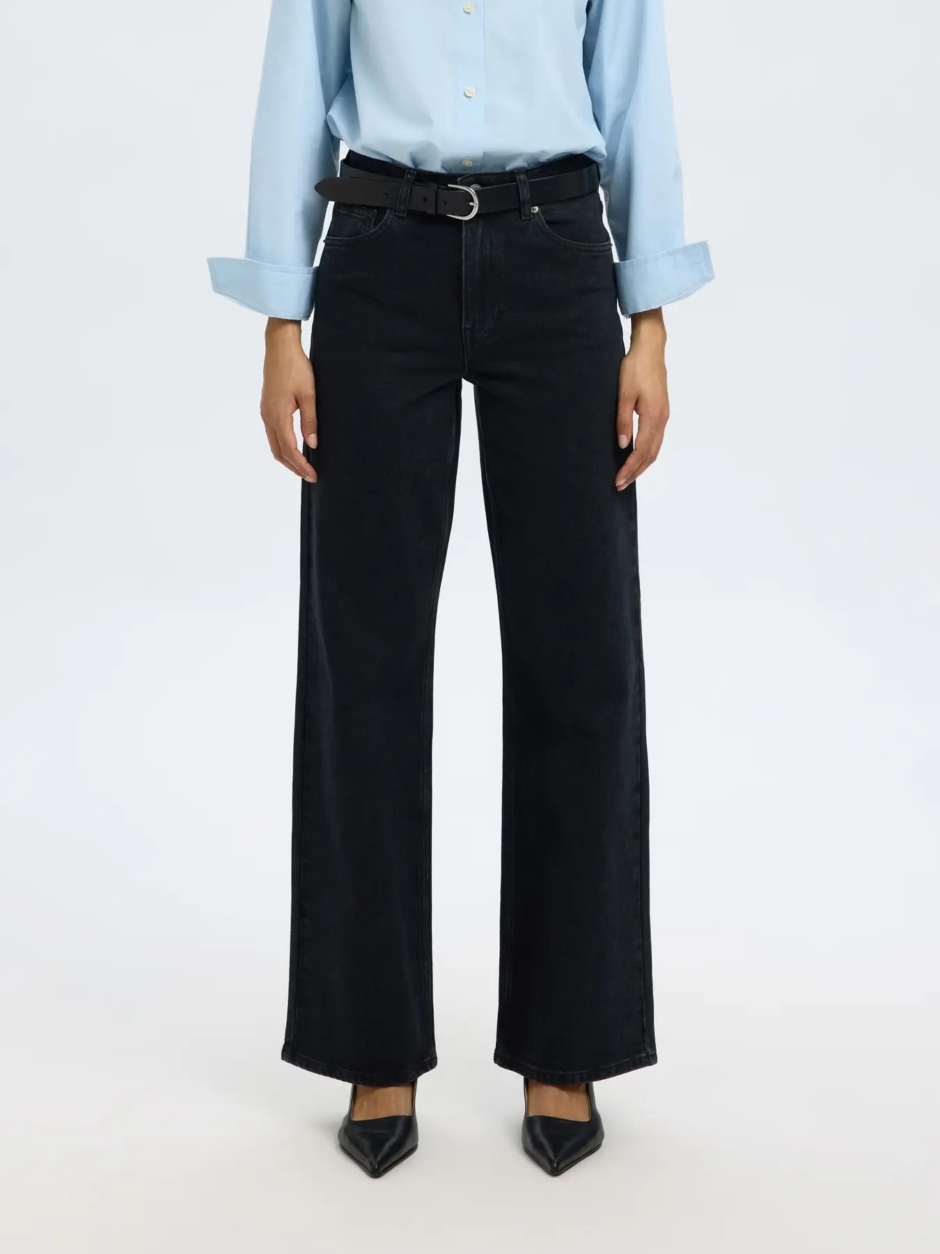 SELECTED FEMME dames Slfwide Bea-Kori Hw Jeans Noos Slfwide Bea-kori Hw